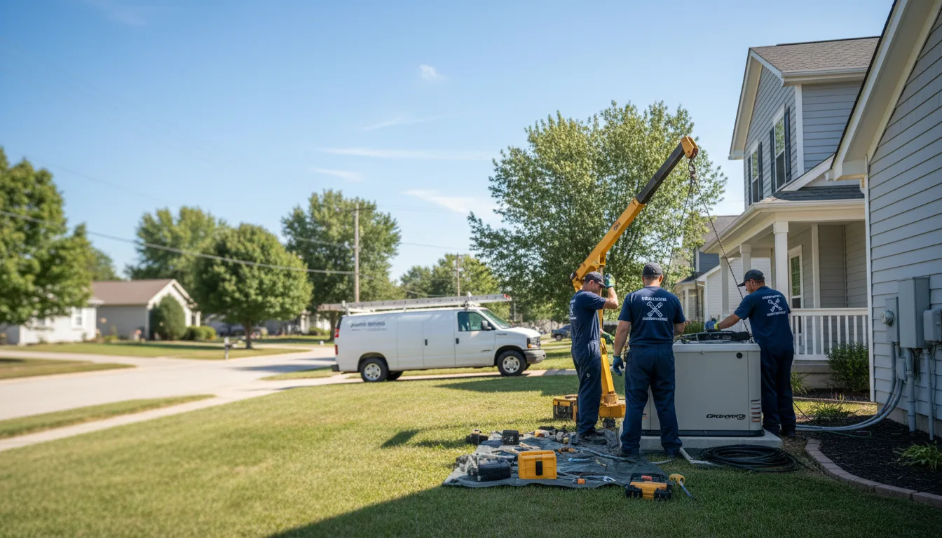 Generator Installation in Peck, KS near me
